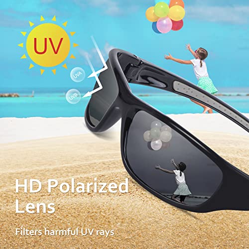 Duduma Sports Polarized Sunglasses for Men Women Baseball Cycling Golf Fishing Sun Glasses UV Blocking Tr8116