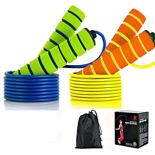 Ponydash Jump Rope, Jump Ropes for Kids, 2 Pack Kids Jump Rope Lightweight &Adjustable &Durable jumping rope for Fitness-S...
