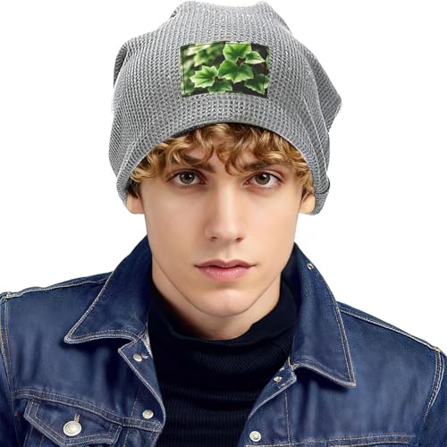Ivy Blossoms Tree Print Lightweight Waffle Pullover Hat Men Women Winter Headwear Outdoor Camping Travel