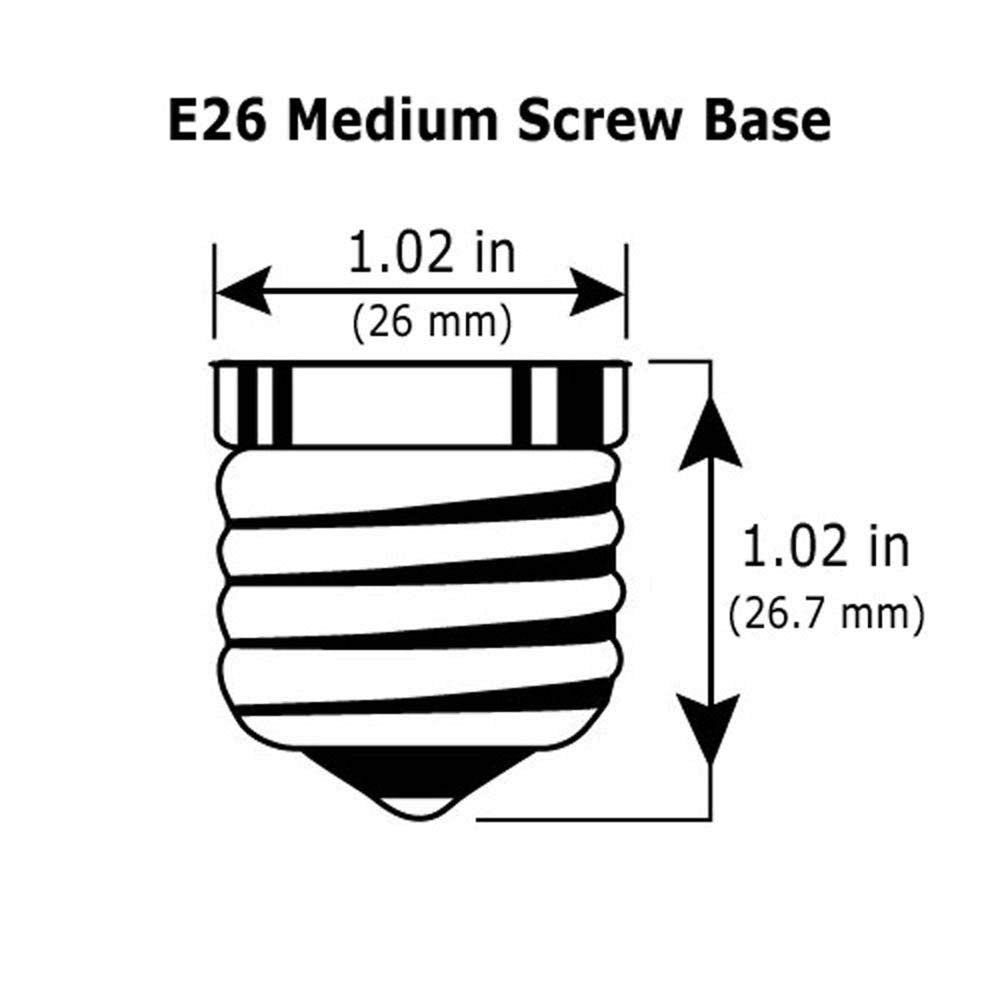 Satco Led R20 Light Bulb, 6.5W, Dimmable, 2700K Warm White, Medium Base, 120V, Model S9630, 1 Pack