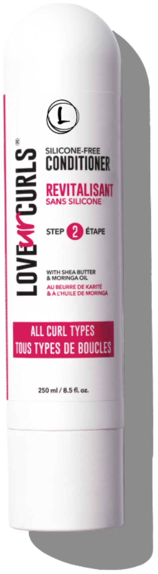 Love Ur Curls - Hydrating and Detangling Conditioner for Curly, Wavy, Kinky-Coily Hair 8.5oz (or 250ml) - Silicone Free for Mois