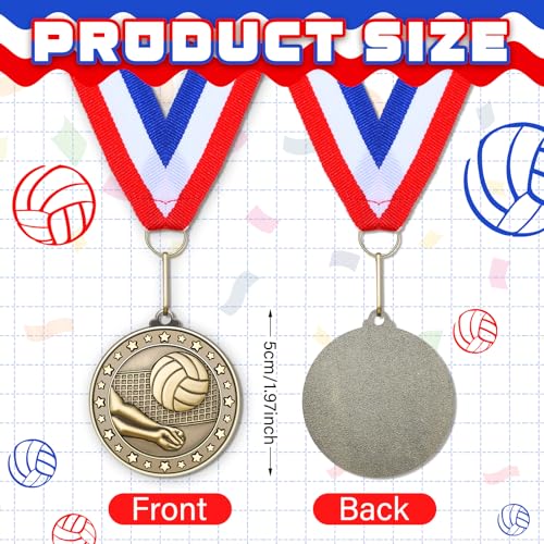 Remuuly 30 Pcs Gold Medals Bulk 2'' Basketball Soccer Baseball Volleyball Football Lacrosse Kickball Cheer Bowling Trophy ...