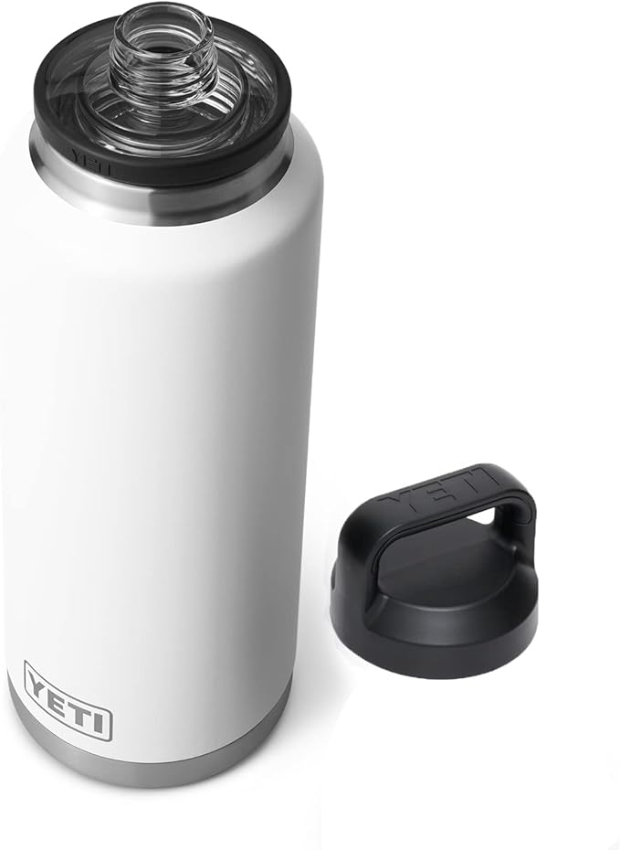 YETI Rambler 46 oz Bottle, Vacuum Insulated, Leakproof, Stainless Steel with Chug Cap