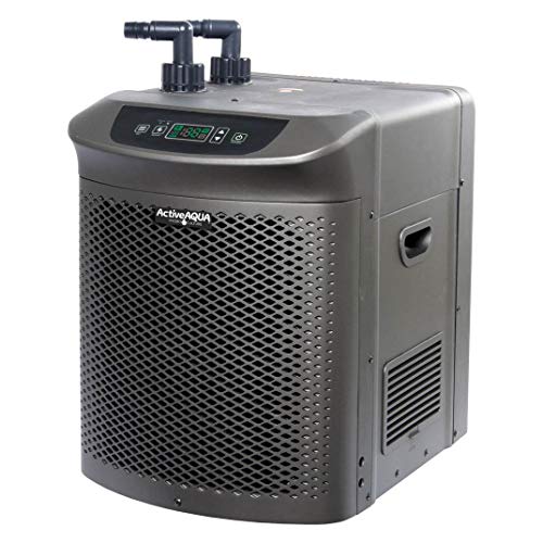 Active Aqua AACH50HP Water Chiller for Aquarium, Hydroponics, Bathtub – 0.5 HP, Fast Cooling, 90-172 Gallons, Titanium Eva...