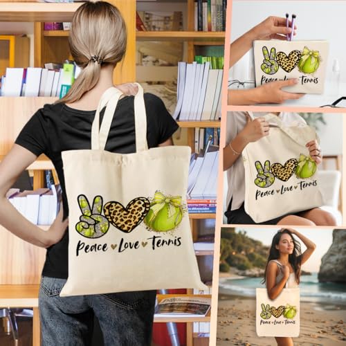 jealance Basketball Soccer Volleyball Cheerleading Tennis Golf Wrestling Swim Hockey Football Makeup Bag Tote Bag Set