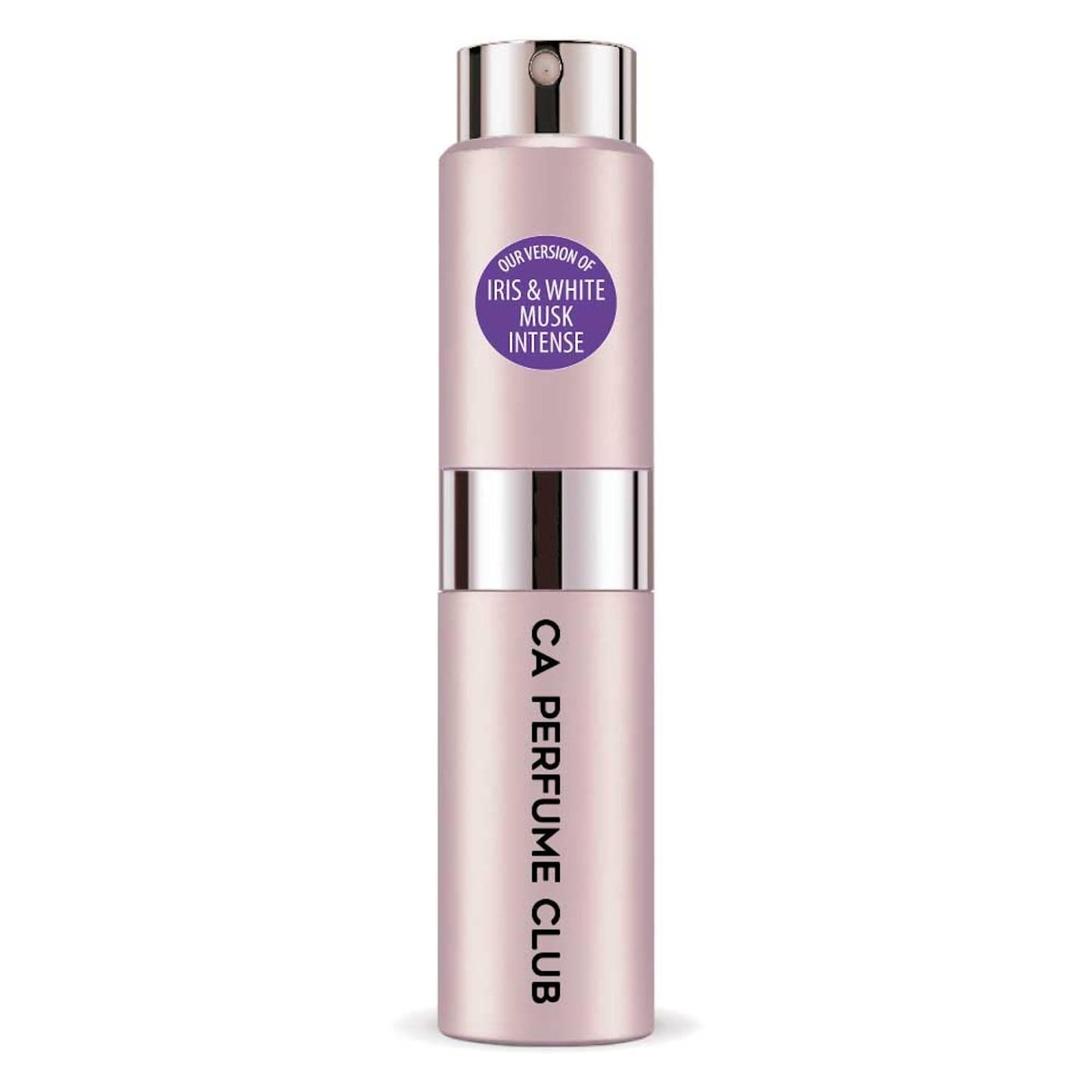 CA Perfume Impression of Iris & White Musk Intense for Women Floral Woody Musk Scent Long Lasting Perfumes for Women Eau De Parfum Travel Size Refillable Atomizer Spray 0.27 Fl Oz 8ml