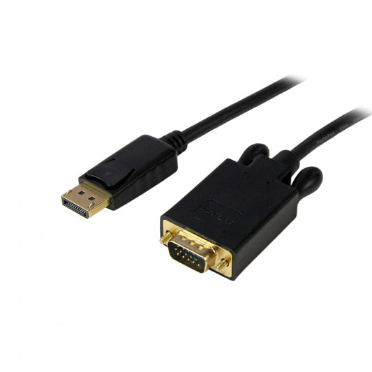 6Ft Displayport To Vga Adapter Converter Black