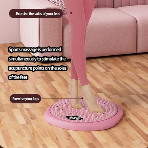 Core Abs Twister Acupressure Plate,Waist Sculptor Foot Mat Massagetwister Board,For Core Ab Exercise - Waist Twisting Disc...