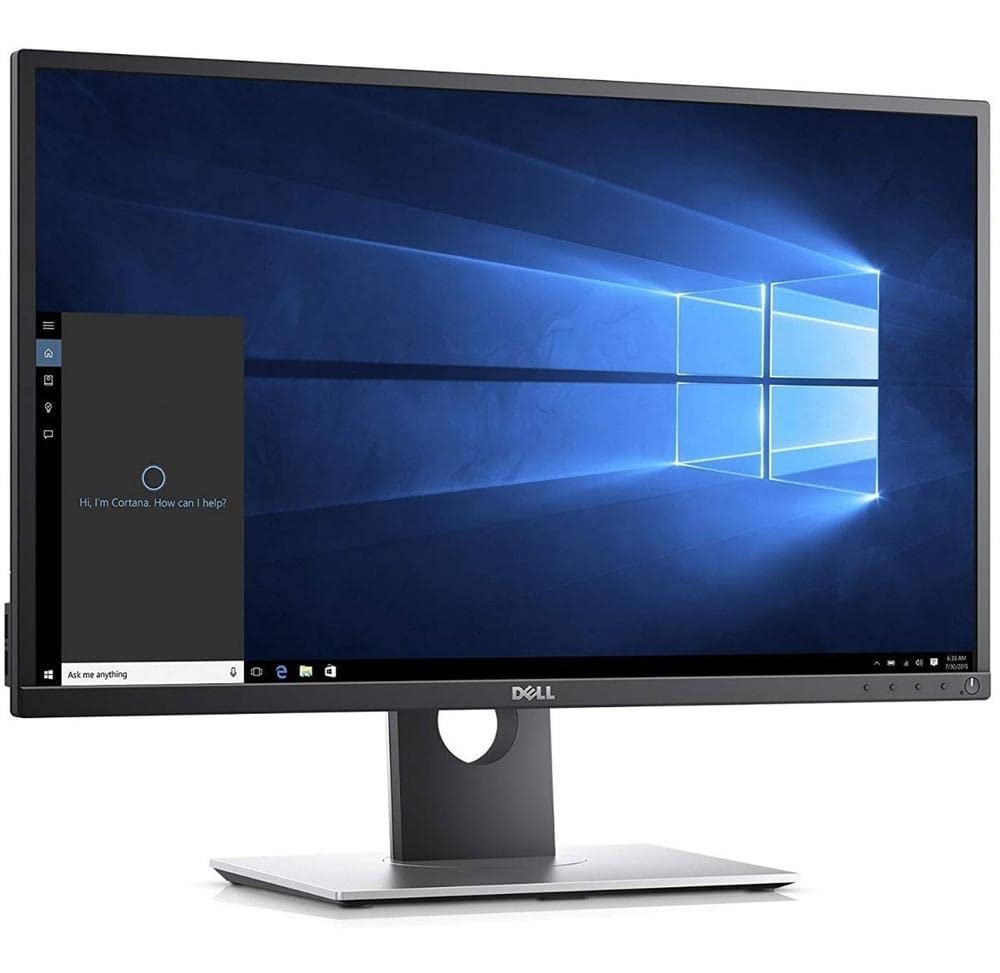Dell P2417H 23.8" FHD LED Monitor - Black, 1080p Screen, Professional Display