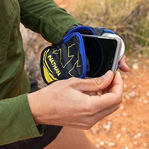 Nathan SpeedDraw Plus Insulated Handheld Water Bottle – Grip-Free Running Flask for Runners, Hiking, and Sports