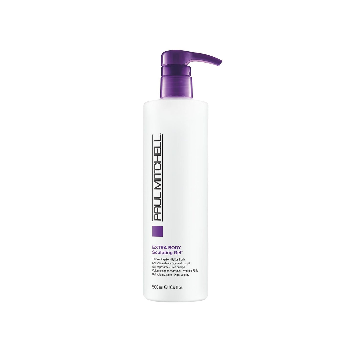 Paul Mitchell Extra-Body Sculpting Gel, Thickens + Builds Body, For Fine Hair, 16.9 fl. oz.