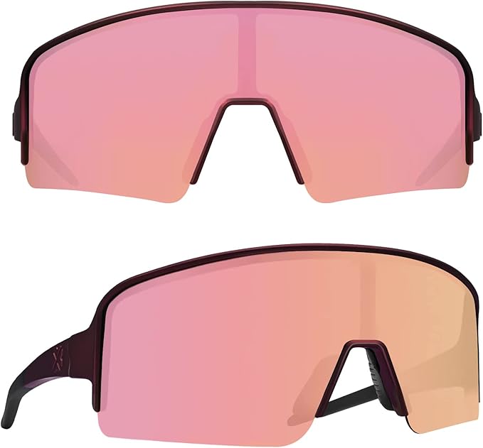 MAXJULI Polarized Sunglasses for Men Women, Windproof Outdoor Sports Cycling Running UV400 Protection Sun Glasses 8121