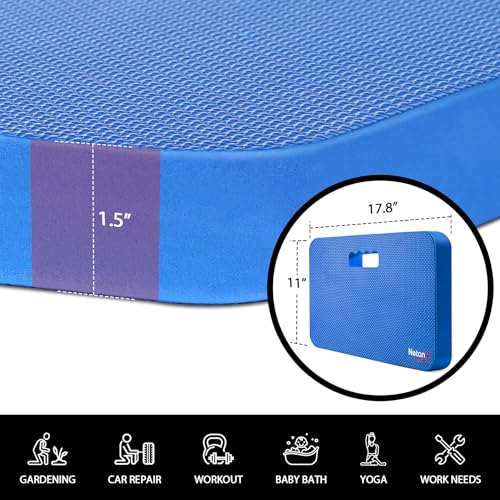 NETANY Extra Thick Kneeling Pad for Gardening, Comfortable Knee Pad Cushion, Extra Large Foam Kneeler Mat for Gardening, B...