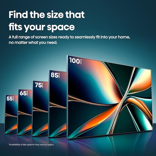 Hisense 55" Class U6 Series Best Value Mini-LED 4K UHD Smart HDR Gaming Fire TV (55U65QF, 2025 Model) - QLED, Native 144Hz, Motion Rate 480, Dolby Vision IQ, Dolby Atmos, Game Mode Pro, Alexa Built In