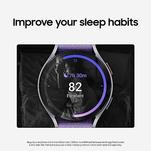 SAMSUNG Galaxy Watch 6 44mm Bluetooth Smartwatch w/ Fitness Tracker, Personalized HR Zones, Advanced Sleep Coaching, Heart...