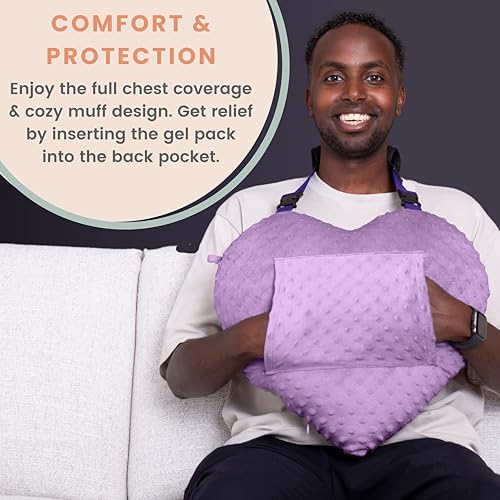 MOYOAMA Open Heart Surgery Pillow for Heart Surgery Recovery Gifts - After Bypass Surgery Must Haves, Gifts for Chest Surg...