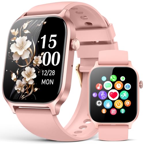 Smart Watches for Women Men, Fitness Tracker Watch with 110 Sports Modes, Step Counter/Sleep Monitor/Pedometer, IP68 Water...