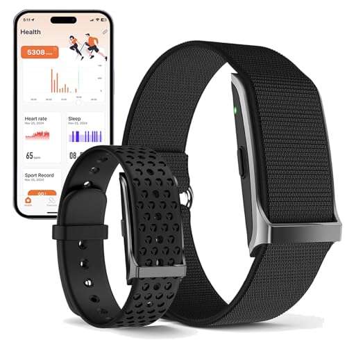 Health Smart Bracelet, Activity & Fitness Trackers/SpO2/ Heart Rate / Blood Pressure/ Sleep Stress/IP68 Waterproof for120 ...