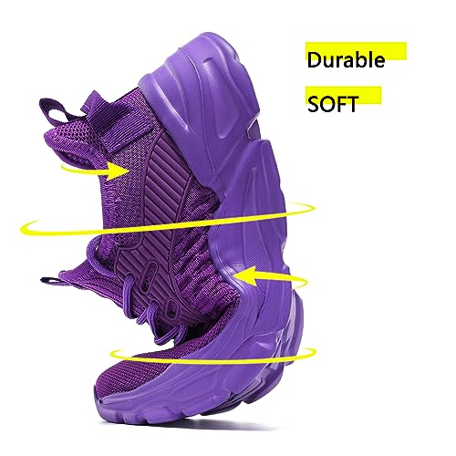 Womens Running Shoes Slip on Breathable Lightweight Fashion Sneakers Athletic Sports Walking Gym Work Shoes