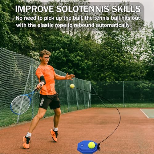 ZHUOKECE Tennis Rackets for Adult, 2 Players Adult Recreational Tennis Rackets Set for Beginners and Professional with 4 T...