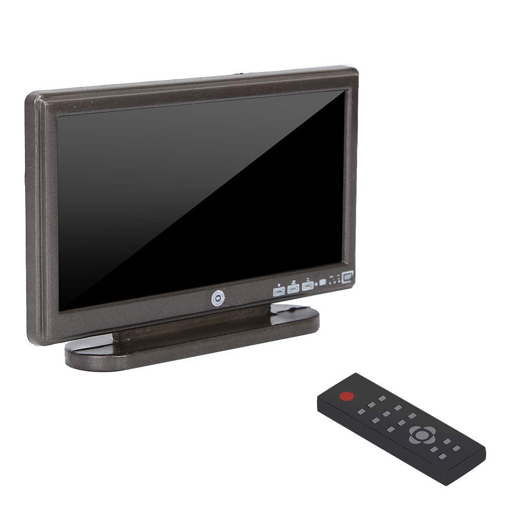 Miniature TV Model, Mini Television Decoration, High Details and Workmanship, Decor of Home and Office etc.