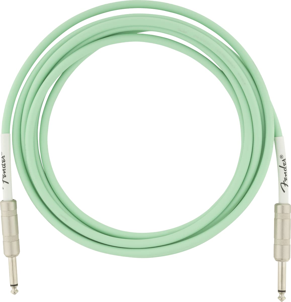 Fender Original Series Instrument Cable, Guitar Cable, Guitar Accessories, Straight/Straight, Surf Green, 10Ft