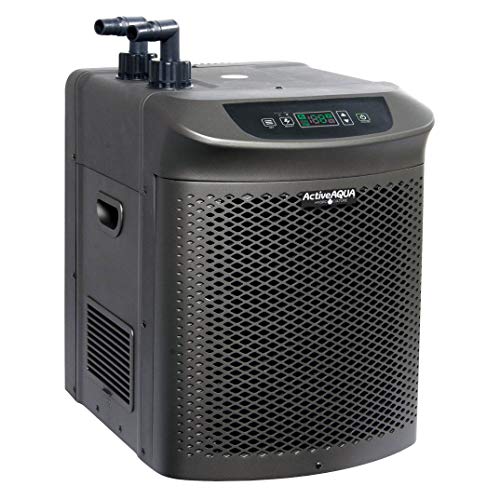 Active Aqua AACH50HP Water Chiller for Aquarium, Hydroponics, Bathtub – 0.5 HP, Fast Cooling, 90-172 Gallons, Titanium Eva...