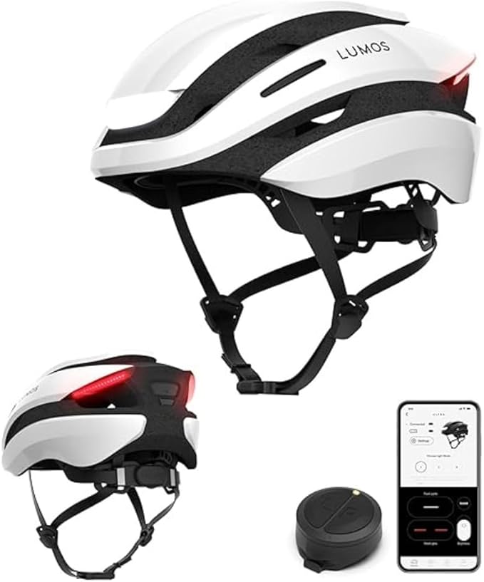 Lumos Ultra Smart Bike Helmet | Customizable Front and Back LED Lights with Turn Signals | Road Bicycle Helmets for Adult...