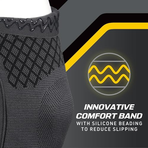 FUTURO Premium Compression Knee Sleeve with Stabilizers, Removable Stabilizers, Advanced Customizable Compression Sleeve, ...