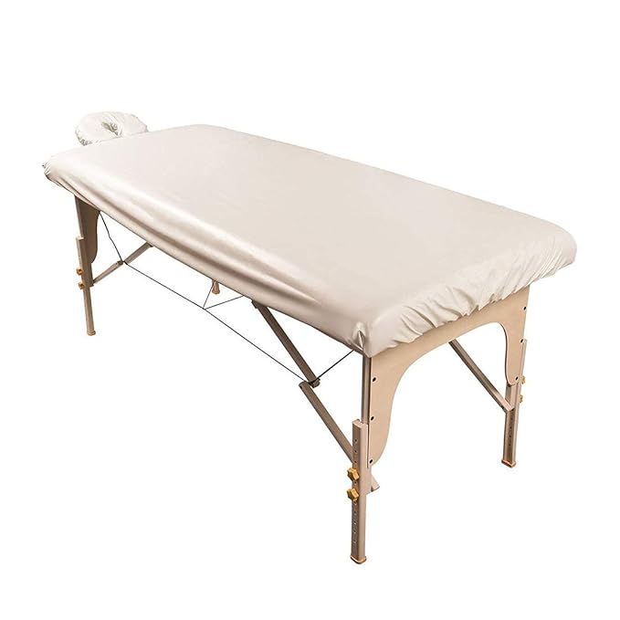 ForPro Professional Collection Waterproof Massage Table Cover, Protective Spa Treatment Sheet Set for Massage Tables, Mach...