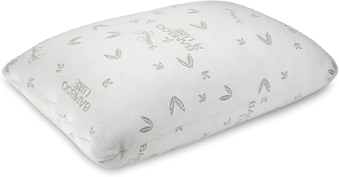 Adjustable Pillow (Queen (U.S. Standard)) Bed Pillow for Sleeping, Cooling Shredded Memory Foam, Adjustable to Soft - Firm, Removable and Washable Cover, Pillow for Back Or Side Sleepers