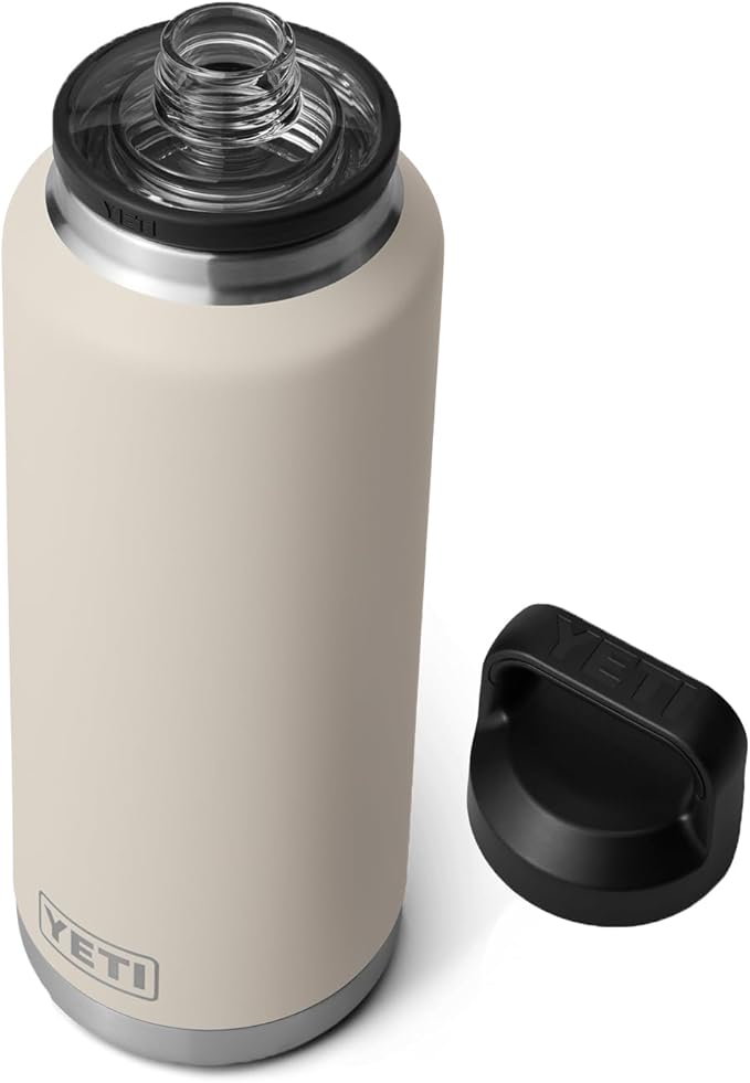 YETI Rambler 46 oz Bottle, Vacuum Insulated, Leakproof, Stainless Steel with Chug Cap