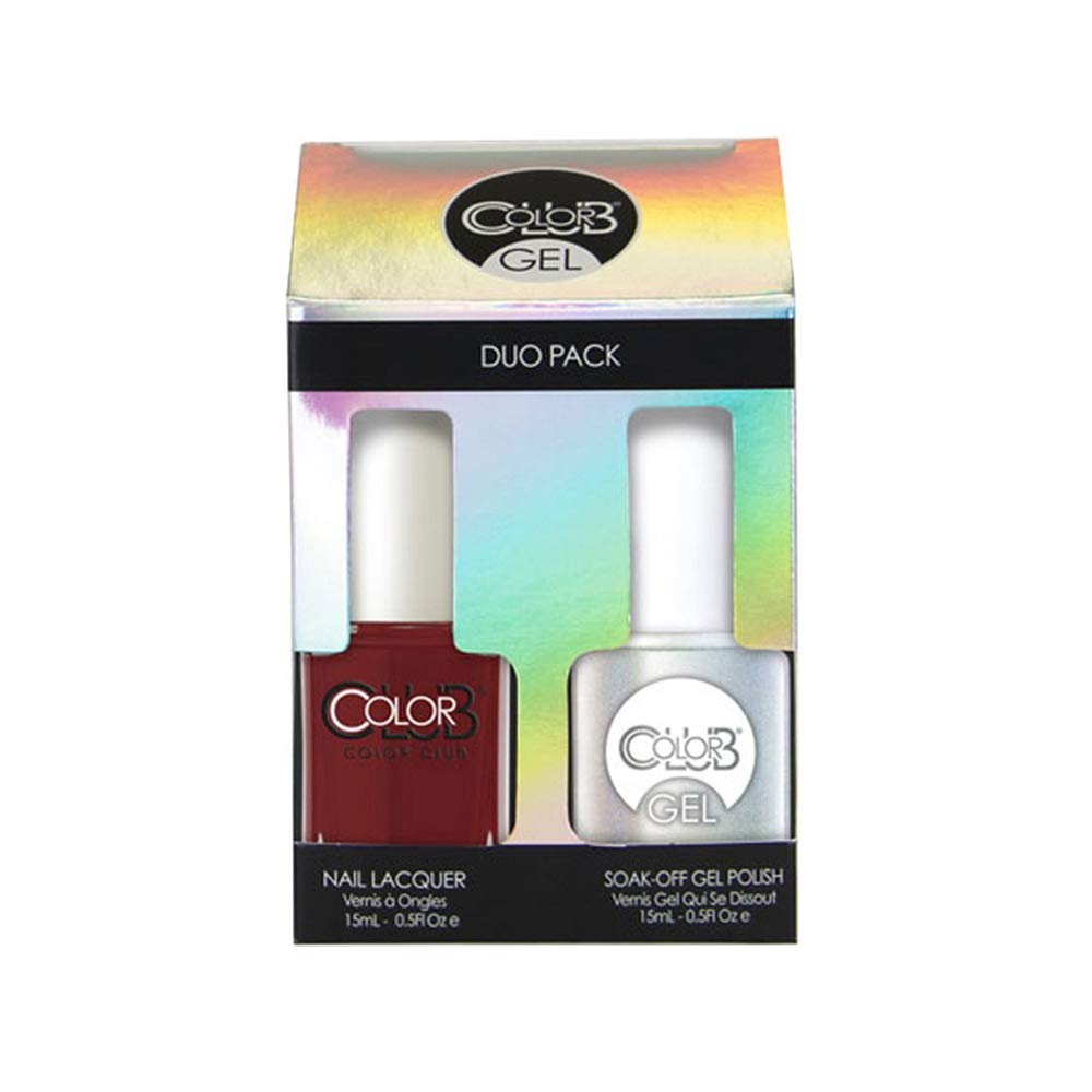 Color Club Rocky Mountain High Color Club Gel + Lacquer Duo Includes 1 Each Of 05gel1070 and 05a1070, 0.5 fluid_ounces