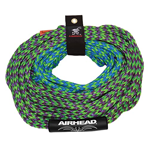 Airhead Tow Rope, 1-4 Rider Rope for Towable Tubes Multi, 9/16"