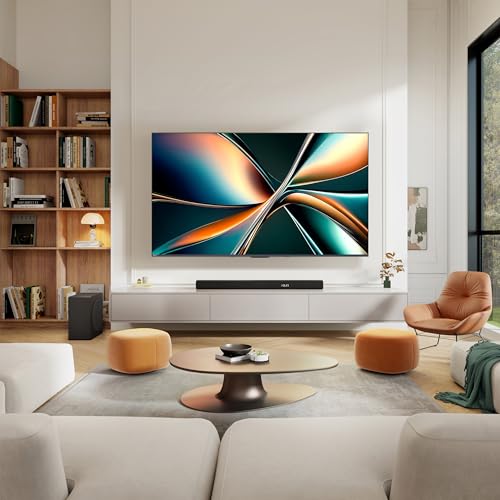 Hisense 55" Class U6 Series Best Value Mini-LED 4K UHD Smart HDR Gaming Fire TV (55U65QF, 2025 Model) - QLED, Native 144Hz, Motion Rate 480, Dolby Vision IQ, Dolby Atmos, Game Mode Pro, Alexa Built In