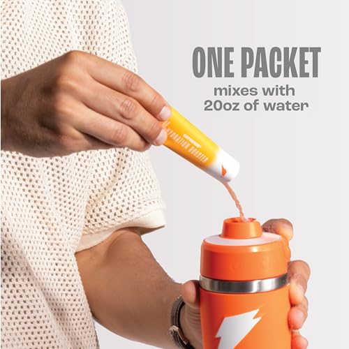 Gatorade Hydration Booster Electrolyte Drink Mix Powder Packets, Strawberry Watermelon, Advanced Electrolyte Blend, No Add...