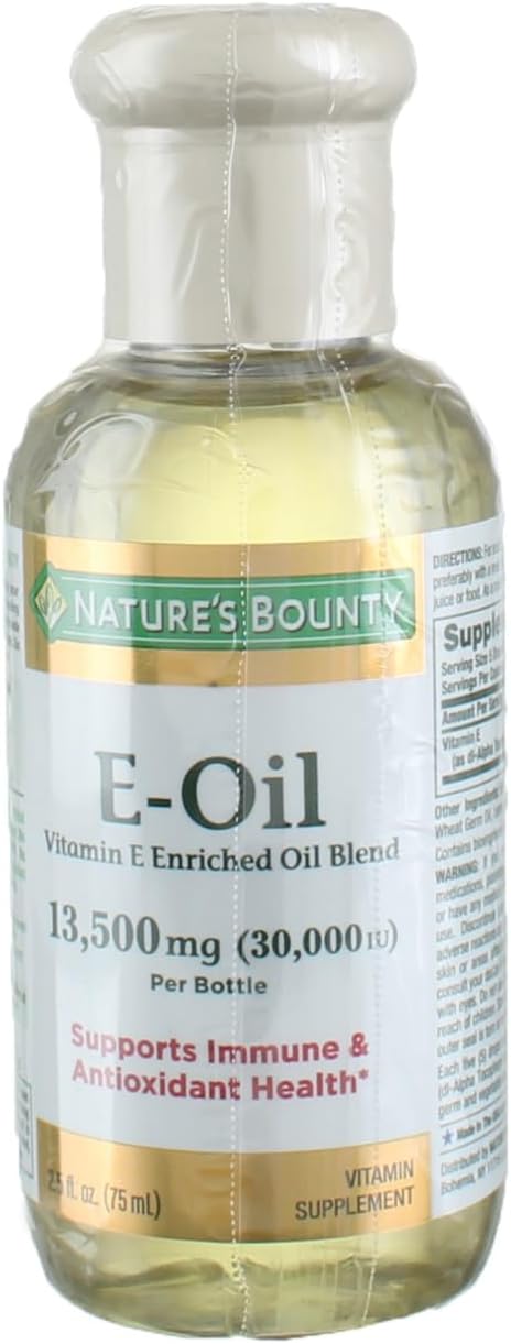 Nature's Bounty Vitamin E Oil 2.50 oz (Pack of 5)