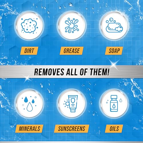 ACTIVE Spa Hot Tub Filter Cleaner - 32oz (2-4 Uses) Cleaning Soaking Solution, Hot Tubs & Pool Cartridge Cleaner, Natural ...