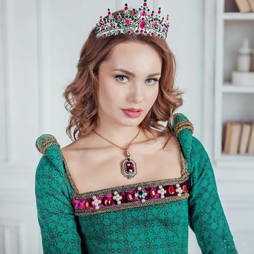 KICOSY Princess Tiara for Women Adult - Sparkling Rhinestone Crown Headband for Birthday Party, Halloween, Prom & Cosplay ...