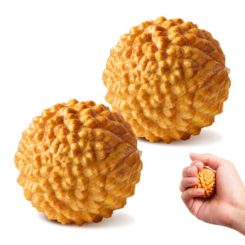 FSYQUAST Wooden Massage Ball - 2pcs Acupressure Ball for Natural Labor and Delivery Essentials, Birthing Comb, Labor Comb ...