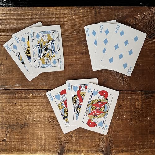 Ski House Games Signature Ski-Themed Playing Cards, 52-Card Deck, Winter Sports Design, Gift for Skiers, Apres Ski, Ski Ga...