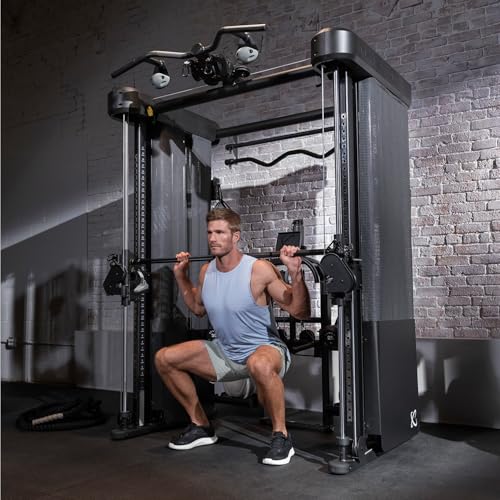Inspire Series FT2 PRO Smith Functional Trainer, Premium Gym, 350 lb Max on Smith Bar - Optional Bench or Fully Loaded Pac...