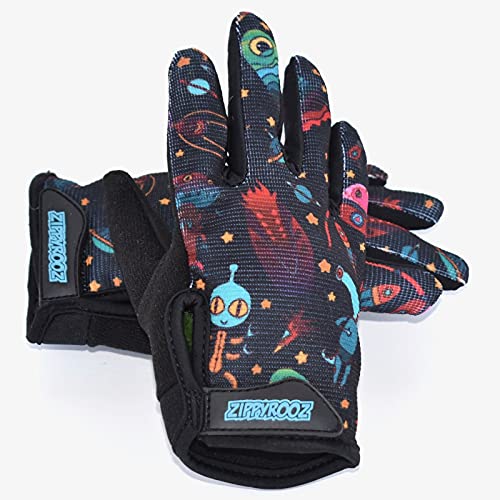 ZippyRooz Toddler & Little Kids Full Long Finger Bike Gloves