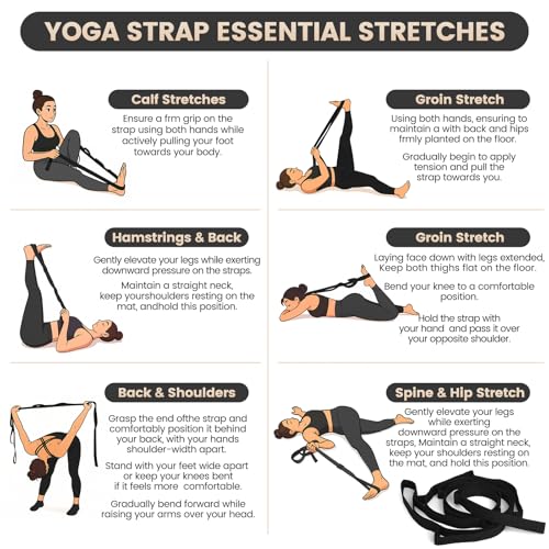 Pilates Essentials Kit for Home Workouts Women, Black Pilates Equipment Set with 9 Inch Yoga Ball, Pilates Slider, Resista...