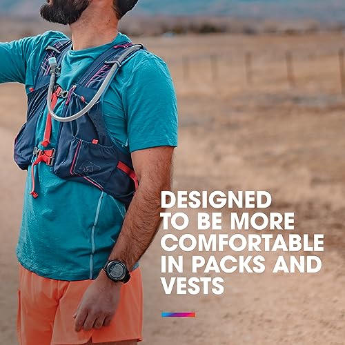 HydraPak Velocity Hydration Reservoir (1.5L or 2L), Slim Profile Water Bladder, Self-Sealing Bite Valve, Leak Proof, Rever...