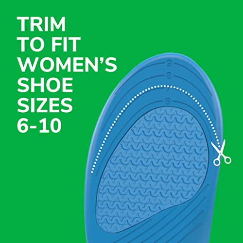 Dr. Scholl’s Sport Insoles - Superior Shock Absorption and Arch Support to Reduce Muscle Fatigue and Stress on Lower Body ...