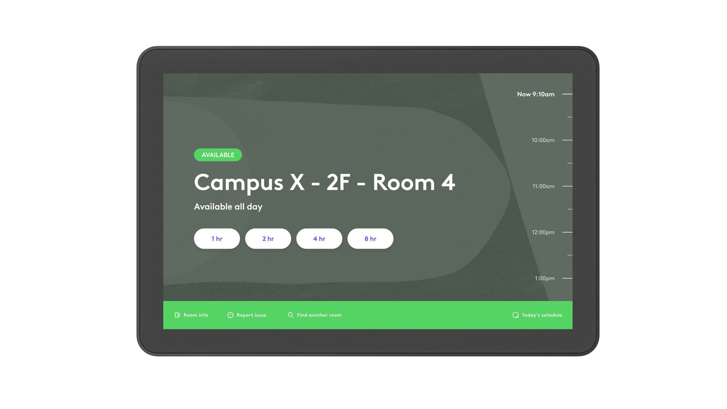 Logitech Tap Scheduler, Graphite, 6.5X9.7X1.1