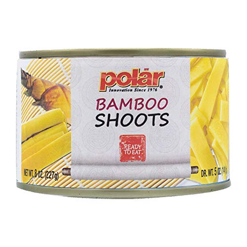 MW Polar Canned Vegetables, Sliced Bamboo Shoots, 8 Oz (Pack Of 12)