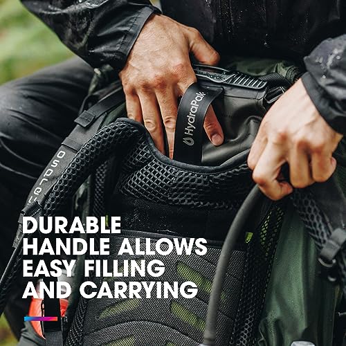 Hydrapak Force Ultra-Durable Water Bladder/Reservoir for Hydration Backpacks, 2L or 3L, Insulated Tube, Safe & Reliable