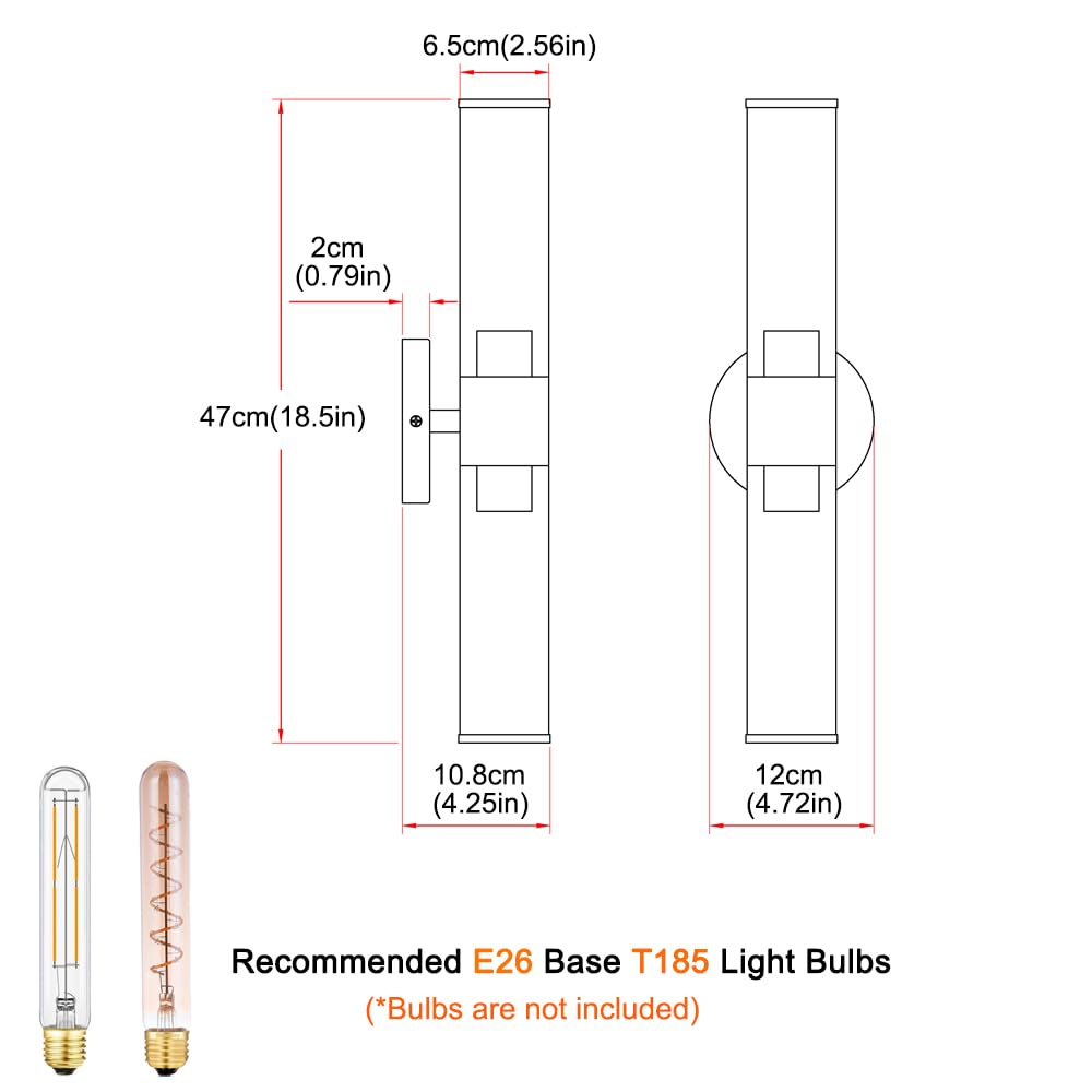 Black Wall Sconces Set Of 2  Modern Sconces Wall Lighting  Bathroom Vanity Lights With Opal White Glass Shade  Vanity Sconce Over Mirror  Wall Light Fixtures For Living Room Bedroom Hallway Stairs